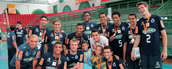 Sada Cruzeiro Juvenil terceiro colocado